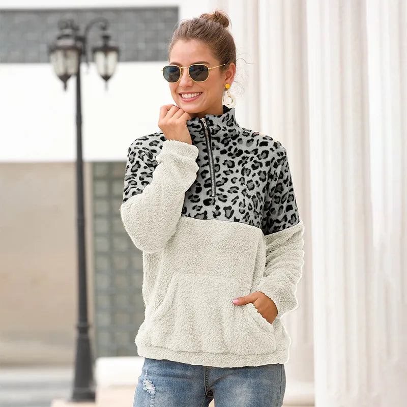 🐆 Leopard Print & Camouflage Teddy Jumpers (9 colour choices!) 🐆