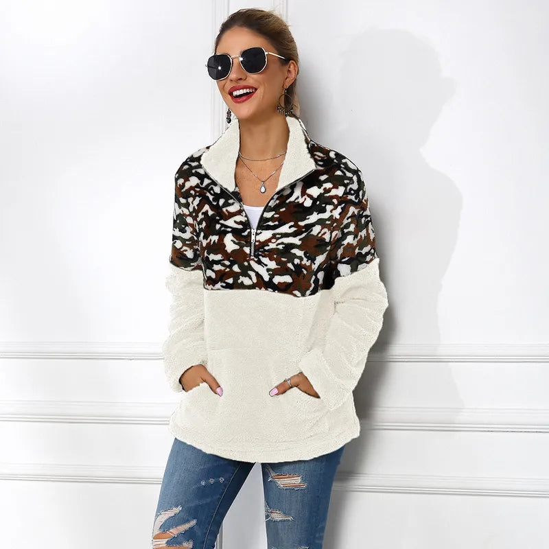 🐆 Leopard Print & Camouflage Teddy Jumpers (9 colour choices!) 🐆