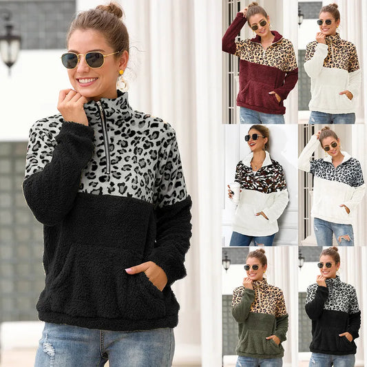 🐆 Leopard Print & Camouflage Teddy Jumpers (9 colour choices!) 🐆