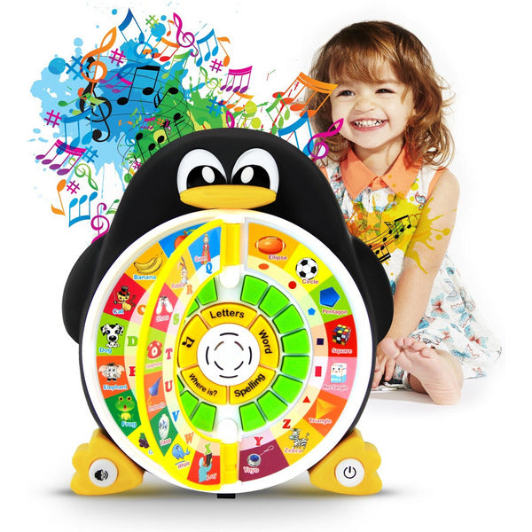 Penguin ABC Learning Educational Toy with Spelling, Shapes & Quiz Games