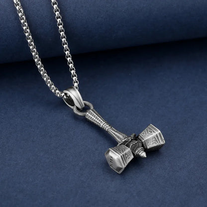 ⚔️🔥 Nordic Viking Pirate War Hammer Necklace 🔥⚔️