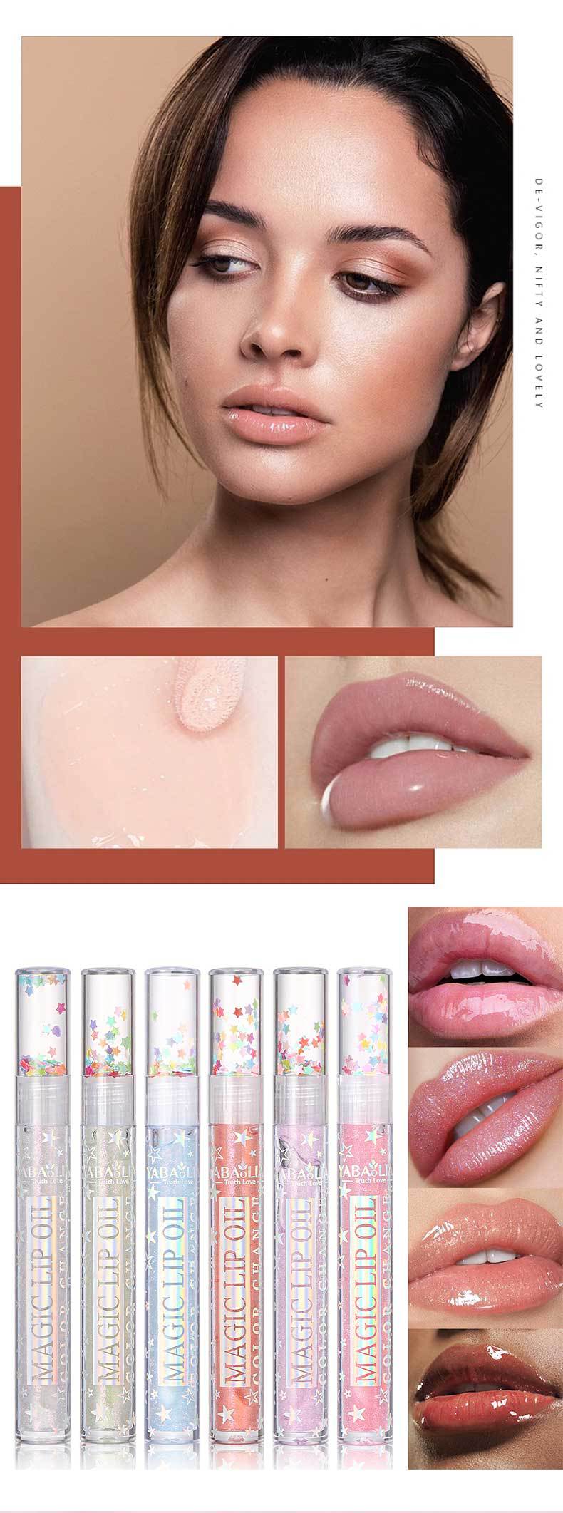 💋✨ Magic Lip Oil Clear Lipgloss With Tint (6 Colour Choices!) ✨💋