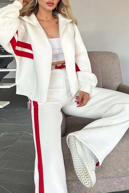 ✨ Women’s Casual Stripe Co-Ord Pant Set (6 Colour Choices!) ✨
