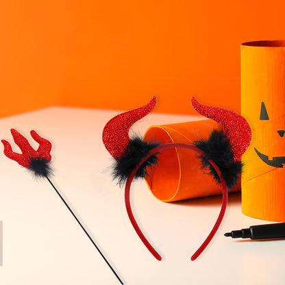 😈 Devil Horns & Pitchfork Party Props 😈