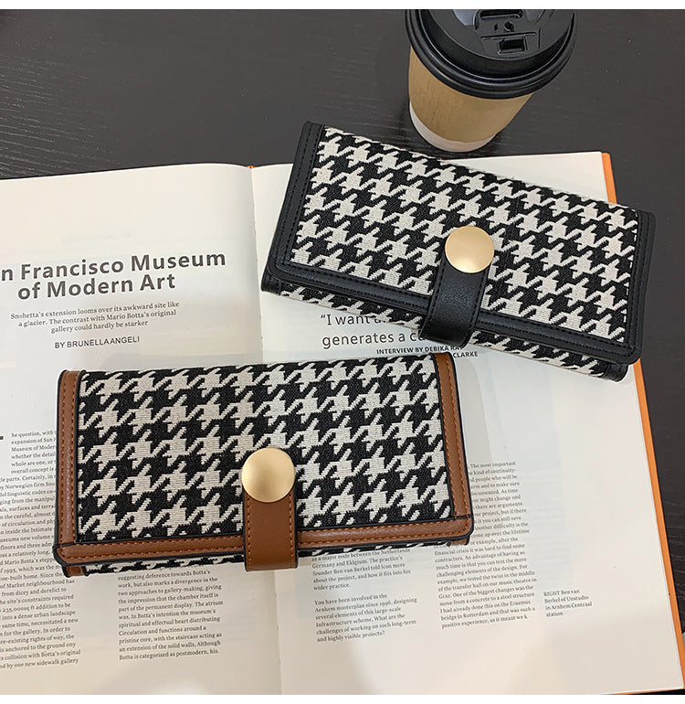 Houndstooth Purses
