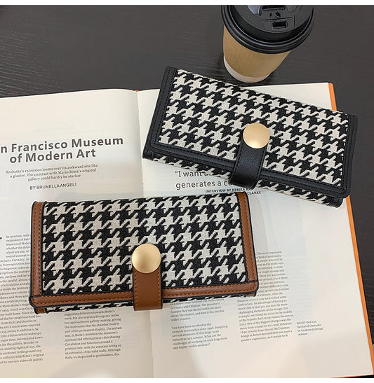 Houndstooth Purses
