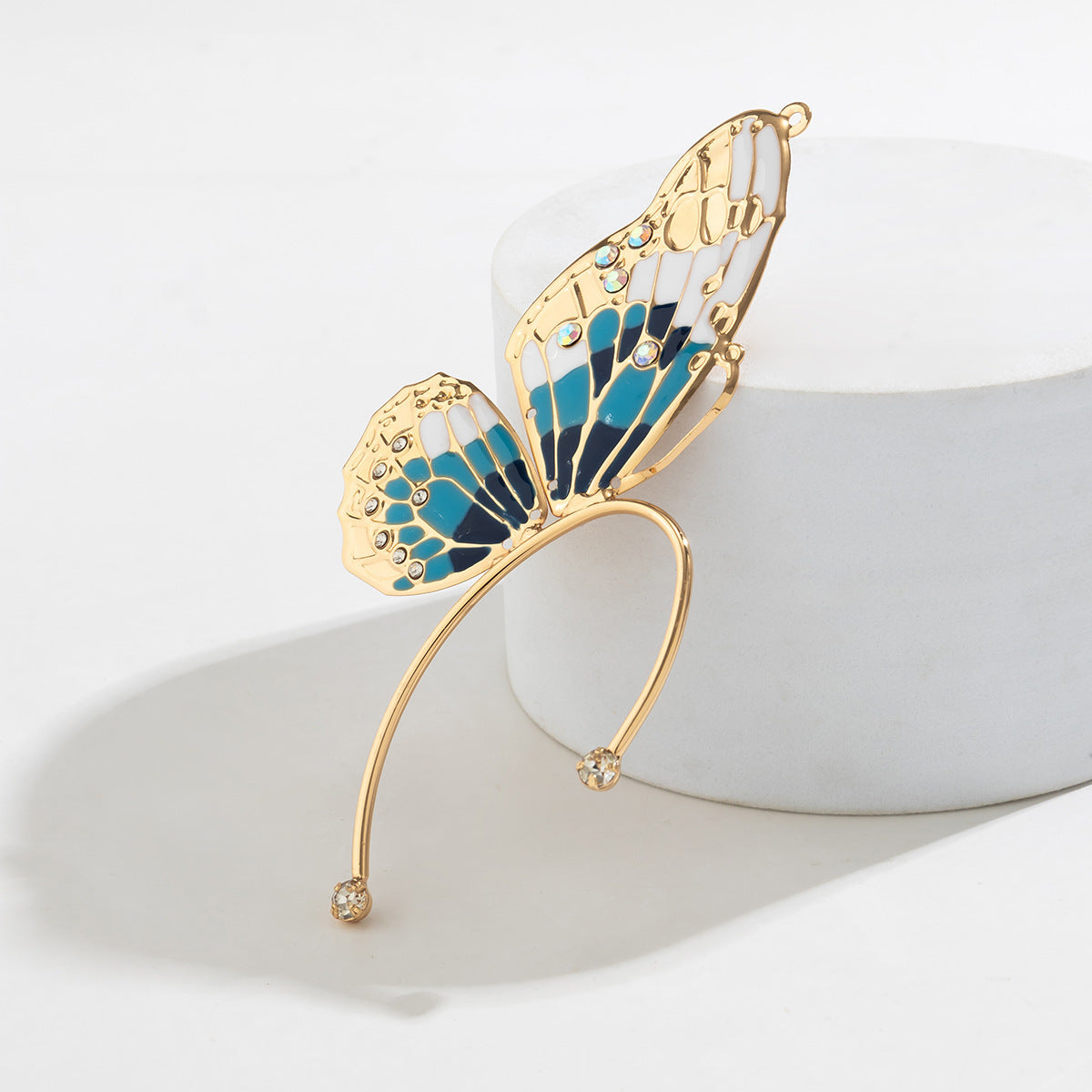 🦋💙 Elegant Sweet Butterfly Ear Cuff 💙🦋