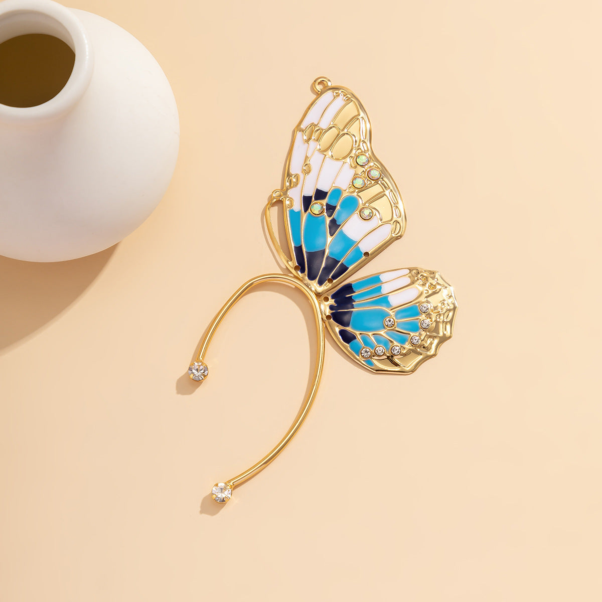 🦋💙 Elegant Sweet Butterfly Ear Cuff 💙🦋