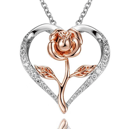 🌹 Diamante Rose Necklaces 🌹