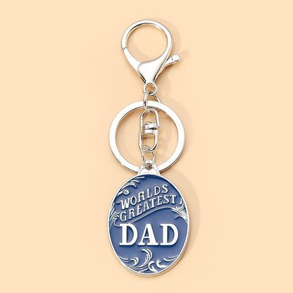 🖤🔑 “World’s Greatest Dad” Keyring  - 3 Designs Available! 🔑🖤