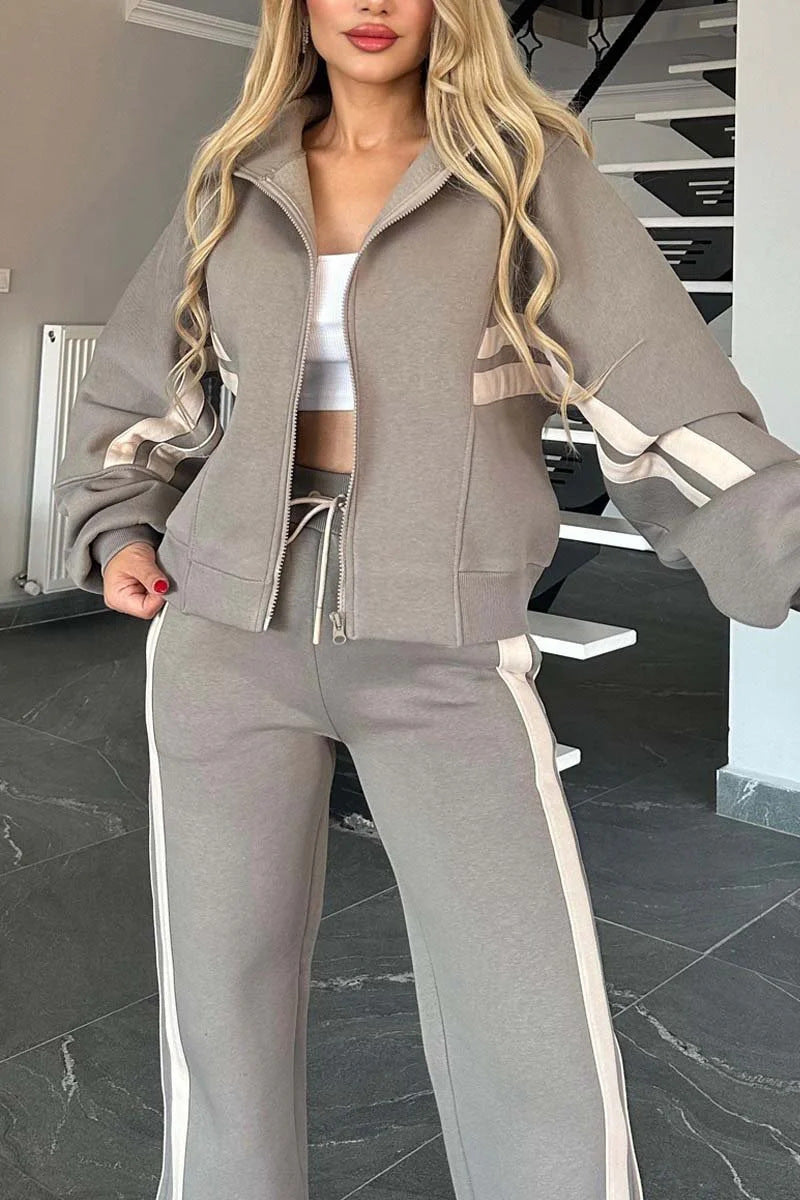 ✨ Women’s Casual Stripe Co-Ord Pant Set (6 Colour Choices!) ✨