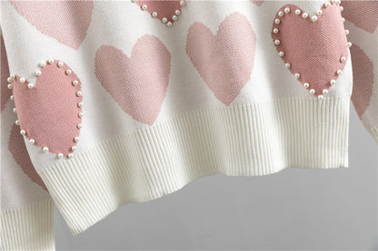 💙💗 Daily Women’s Preppy Heart Co-Ord Set 💗💙