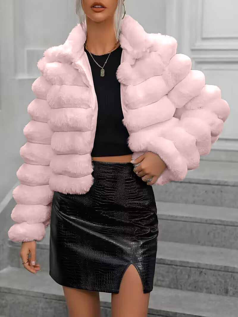 ❄️💋 Faux Fur Crop Coats 💋❄️