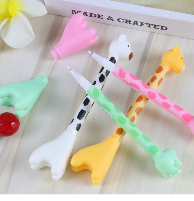 🦒 4pc 3D Giraffe Pen Set 🦒
