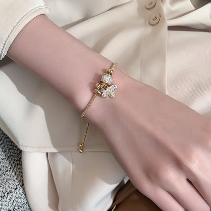 🐝 Simple Style Bee Charm Bracelet 🐝