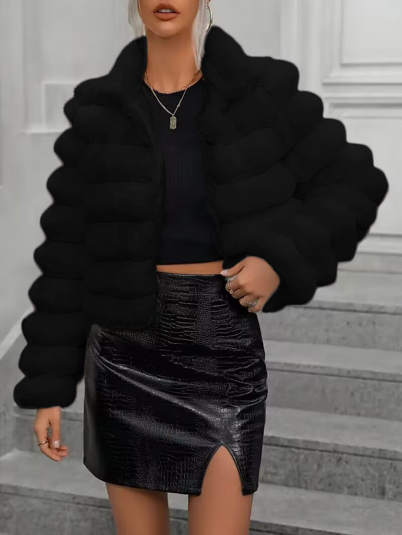 ❄️💋 Faux Fur Crop Coats 💋❄️