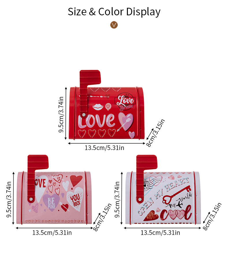 💘 Cute Shaped Mailbox Tins 💘