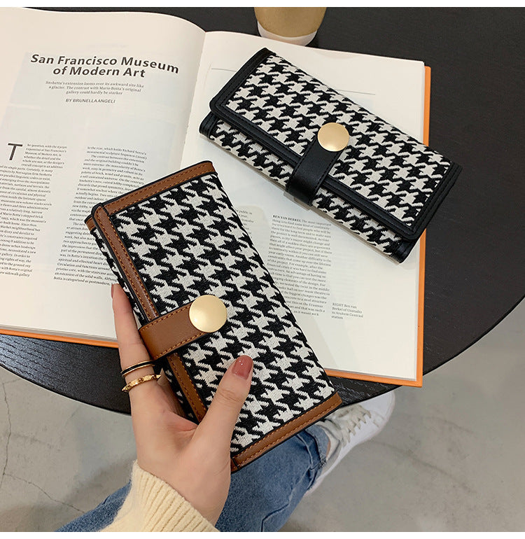 Houndstooth Purses
