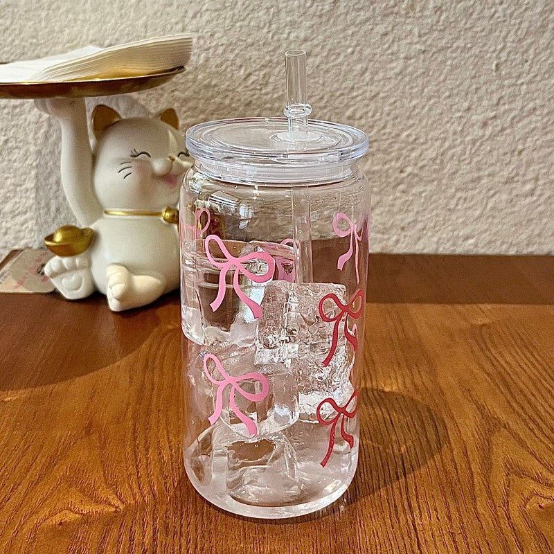 🎀 1pc Cute Bow Tumbler 🎀