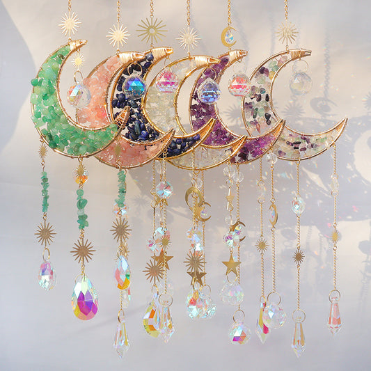 🌙✨ Moon Crystal Suncatcher ✨🌙
