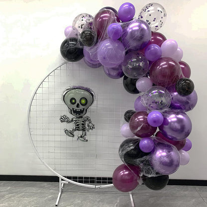 💀 100pc Funny Skull Halloween Balloon Set 💀