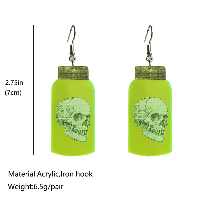 👻  Spooky Earrings 💀