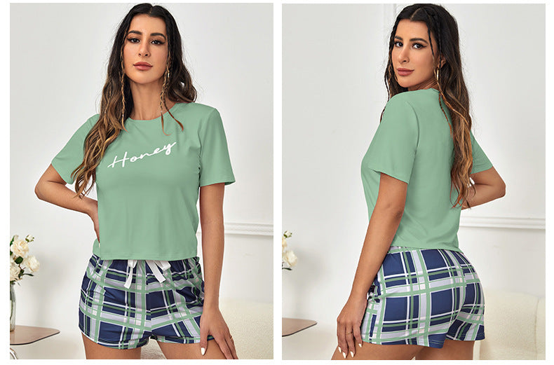 "Honey" PJ Shorts Sets
