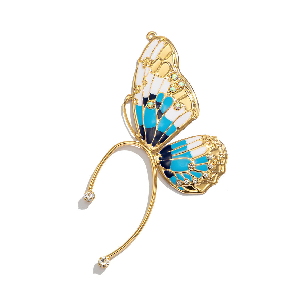 🦋💙 Elegant Sweet Butterfly Ear Cuff 💙🦋