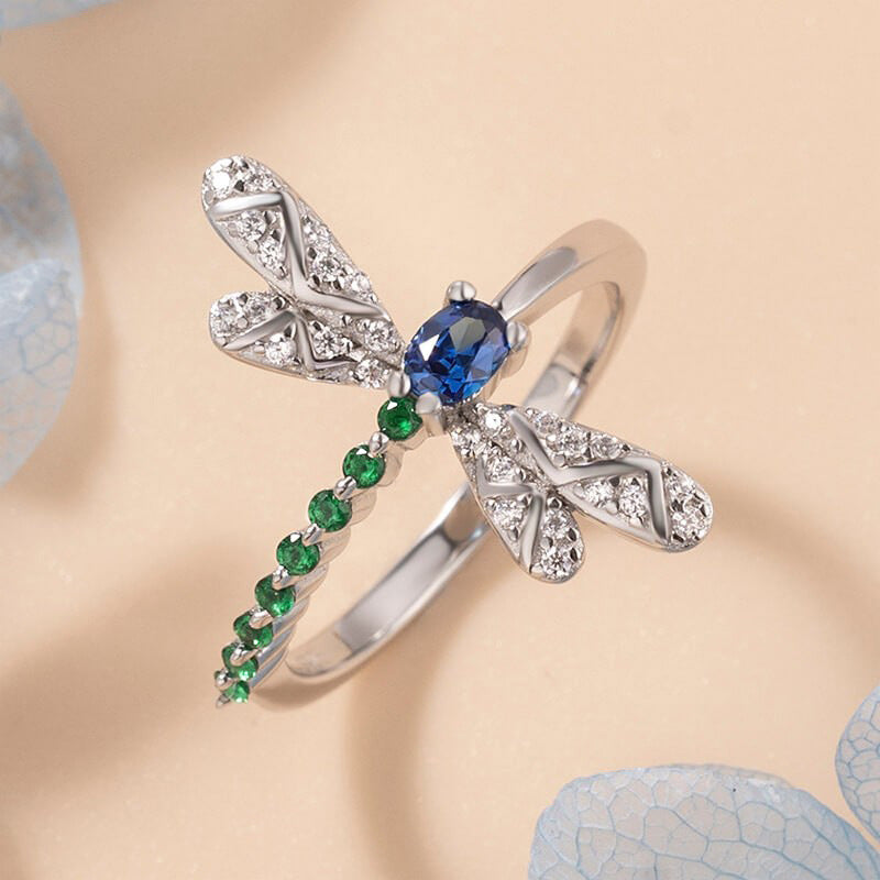 ✨ Dragonfly Diamante Ring ✨