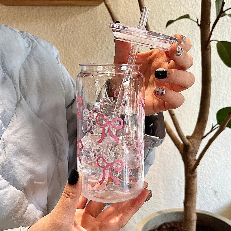 🎀 1pc Cute Bow Tumbler 🎀