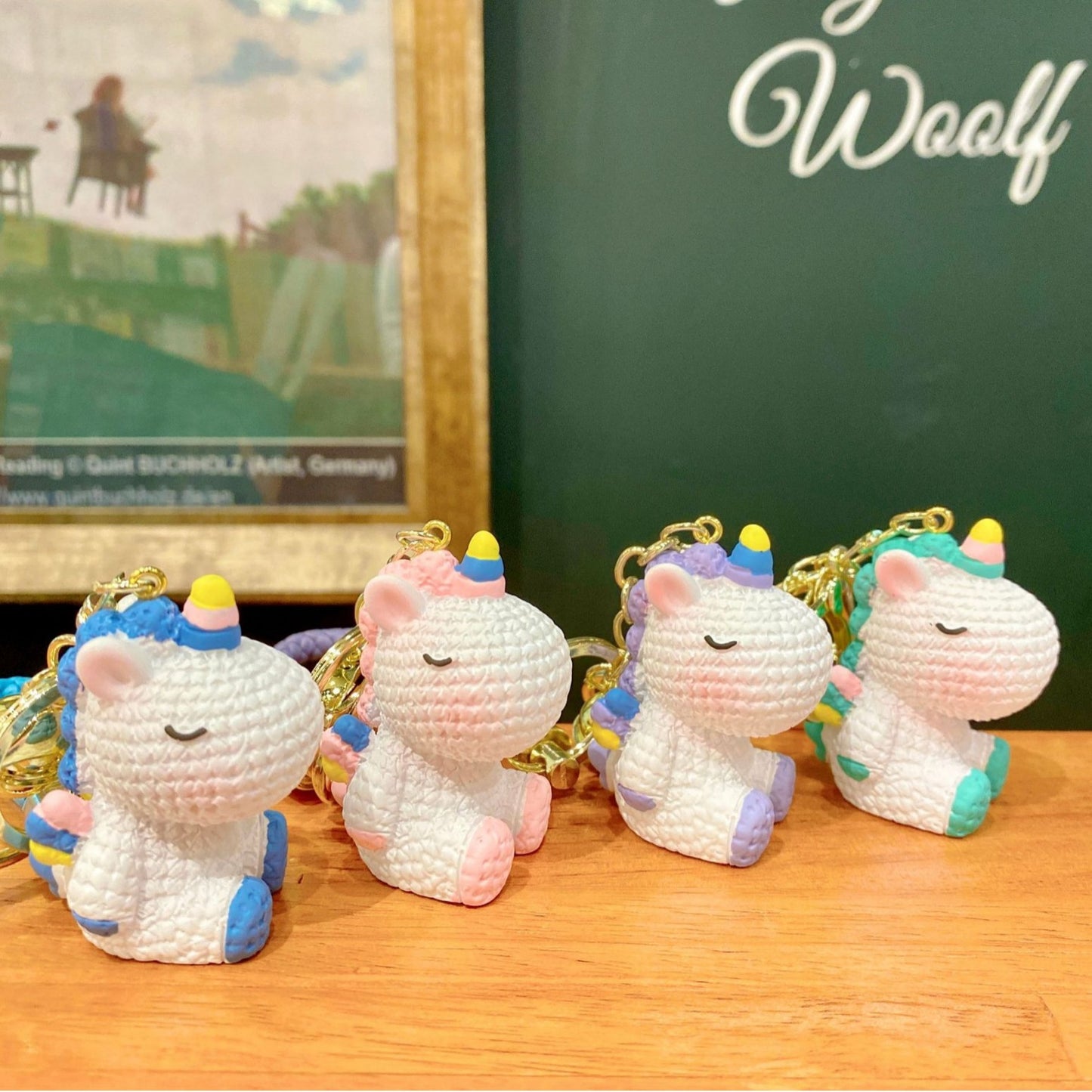 🦄✨ Magical Unicorn Keyrings! ✨🦄