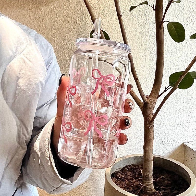 🎀 1pc Cute Bow Tumbler 🎀