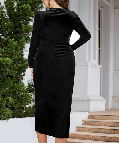 💎 Velvet Midi Cocktail Dresses 💎
