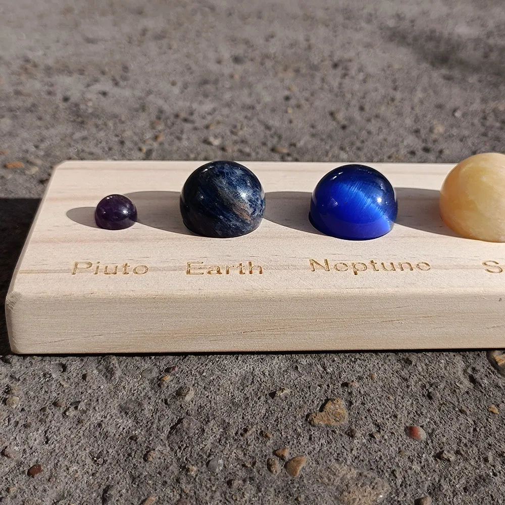 🌌 Solar System Crystal Plaque 🌌