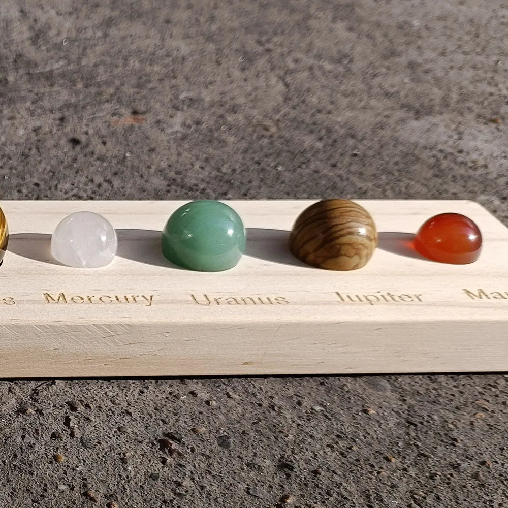 🌌 Solar System Crystal Plaque 🌌