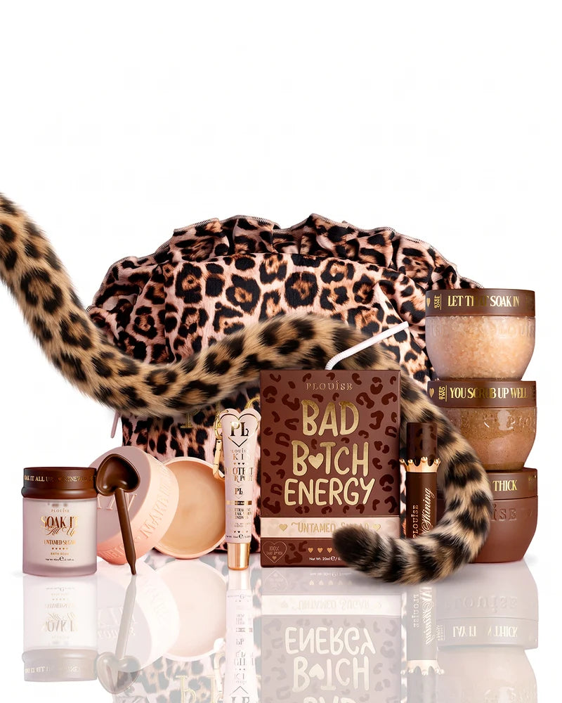 Cheetah Spotted Seduction Bath & Body Set - Worth £117