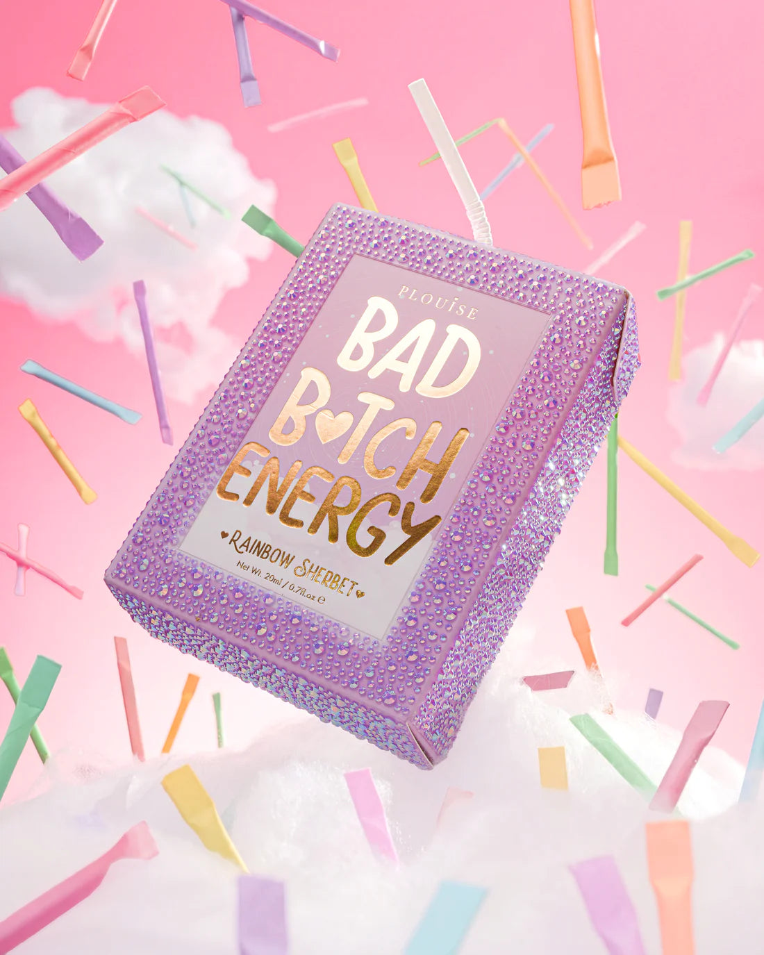 Manifest Crystal Bad Bi*ch Energy Lip Duo - Rainbow Sherbet