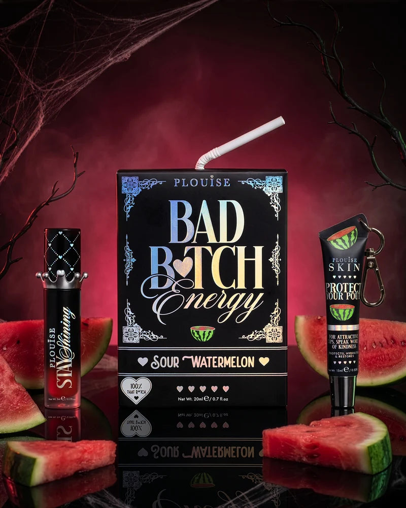 Halloween Bad Bi*ch Energy Lip Conditioner & Lip Oil Duo