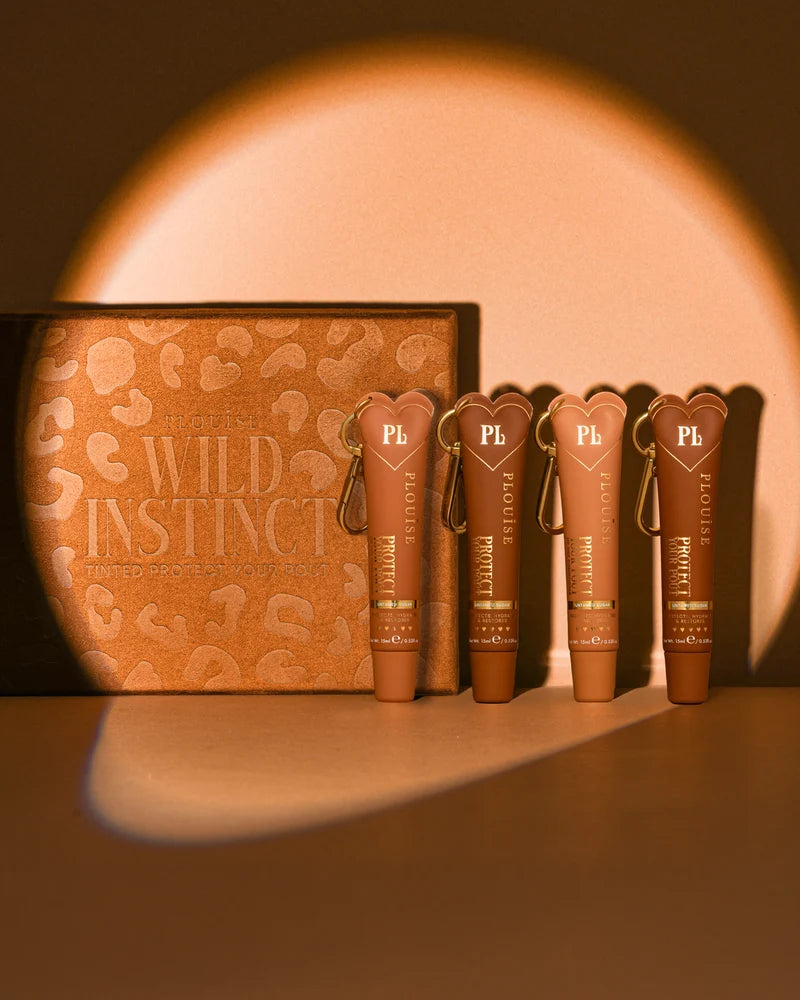 Wild Instincts Cheetah Tinted Lip Conditioner Set - Worth £52