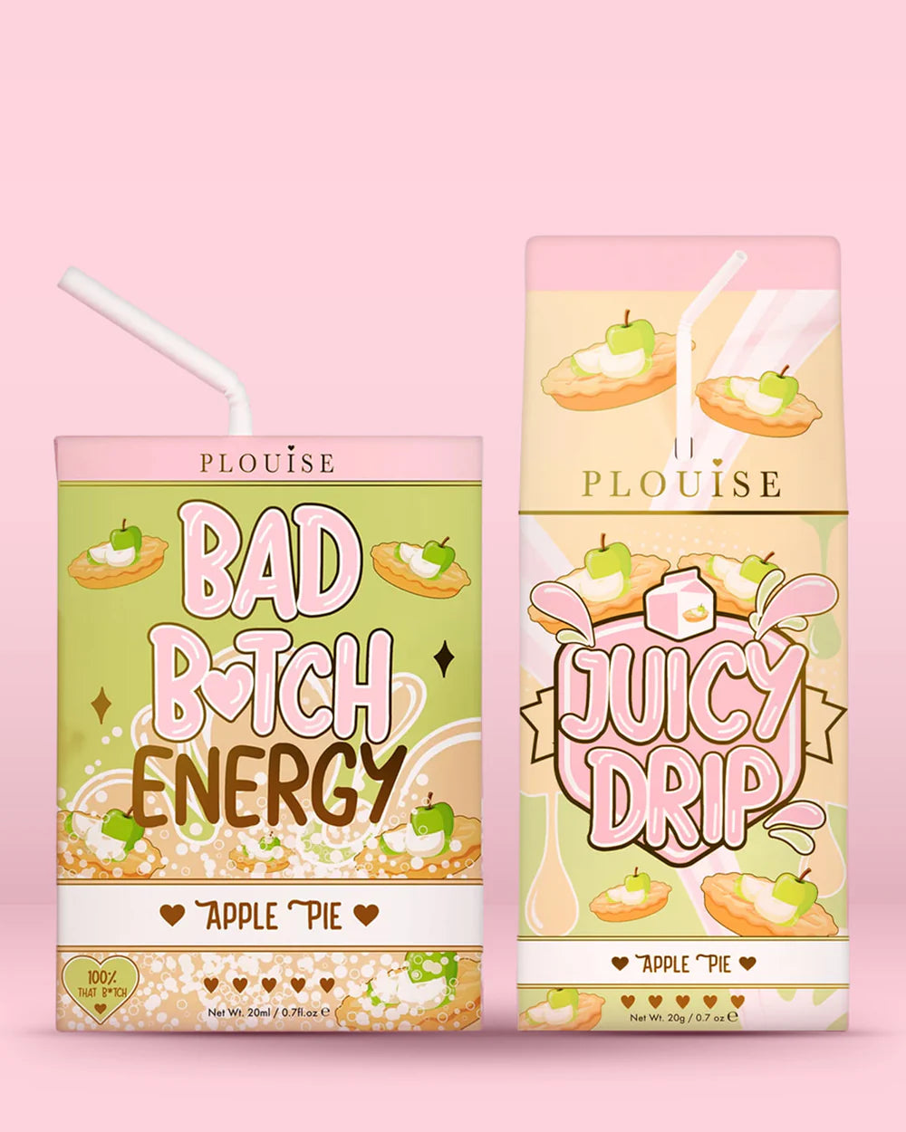 Bad Bi*ch Energy Lip & Juicy Drip Duo - Worth £44 (Multiple Options Available)
