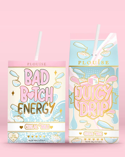 Bad Bi*ch Energy Lip & Juicy Drip Duo - Worth £44 (Multiple Options Available)