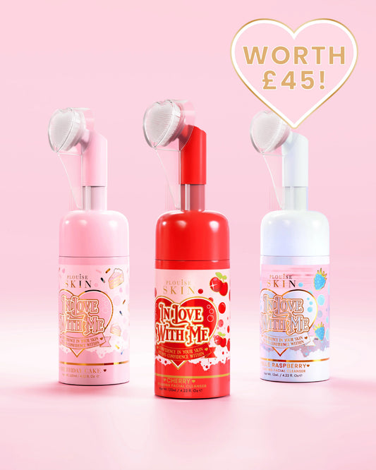 Foam & Glow Cleanser Trio - Worth £45