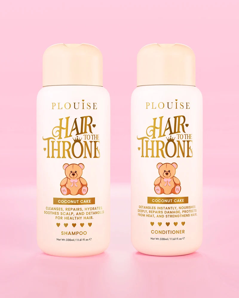 Hair To The Throne Shampoo & Conditioner Duo - Coconut Cake (Worth £36!)