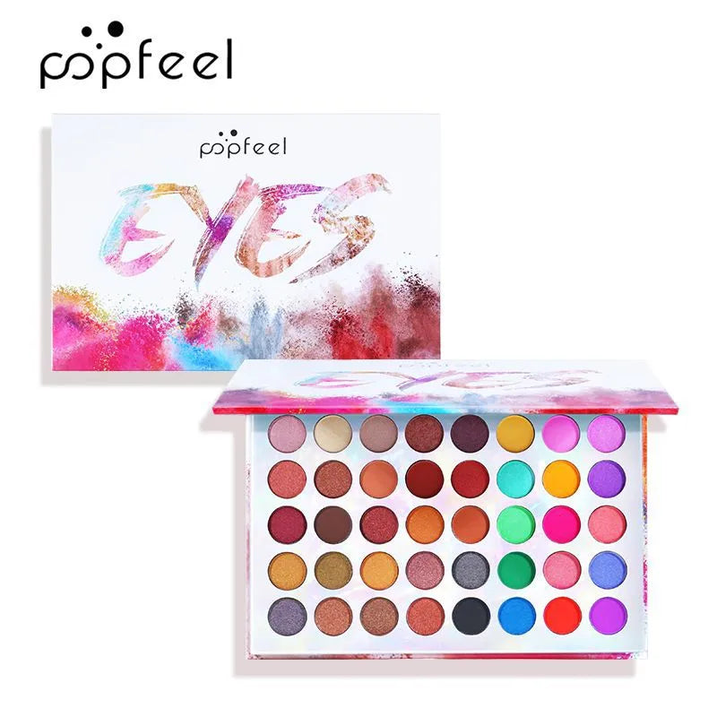 🎨 POPFEEL 40-Colour Eyeshadow Palette 🎨