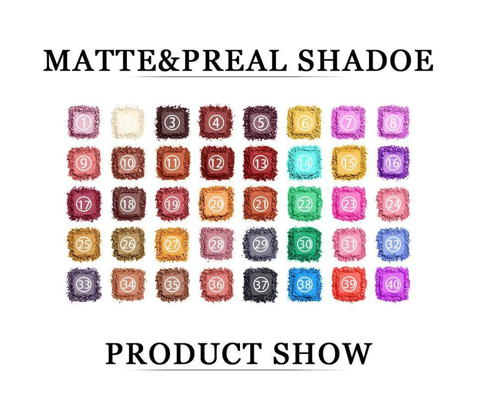 🎨 POPFEEL 40-Colour Eyeshadow Palette 🎨