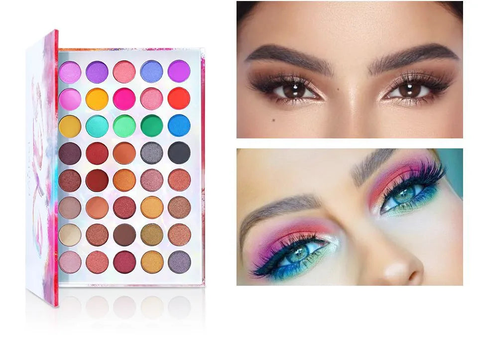 🎨 POPFEEL 40-Colour Eyeshadow Palette 🎨