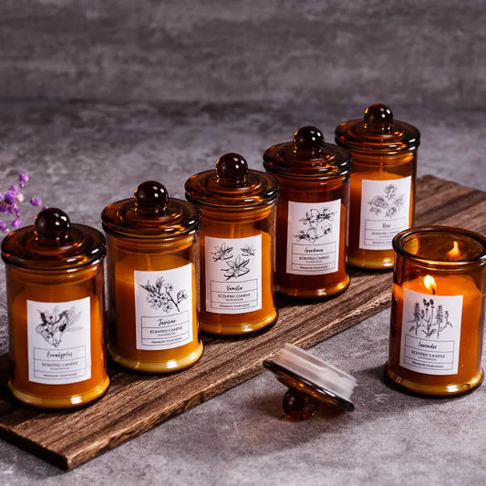 🕯️  Pastoral Style Soy Wax Candles  🕯️