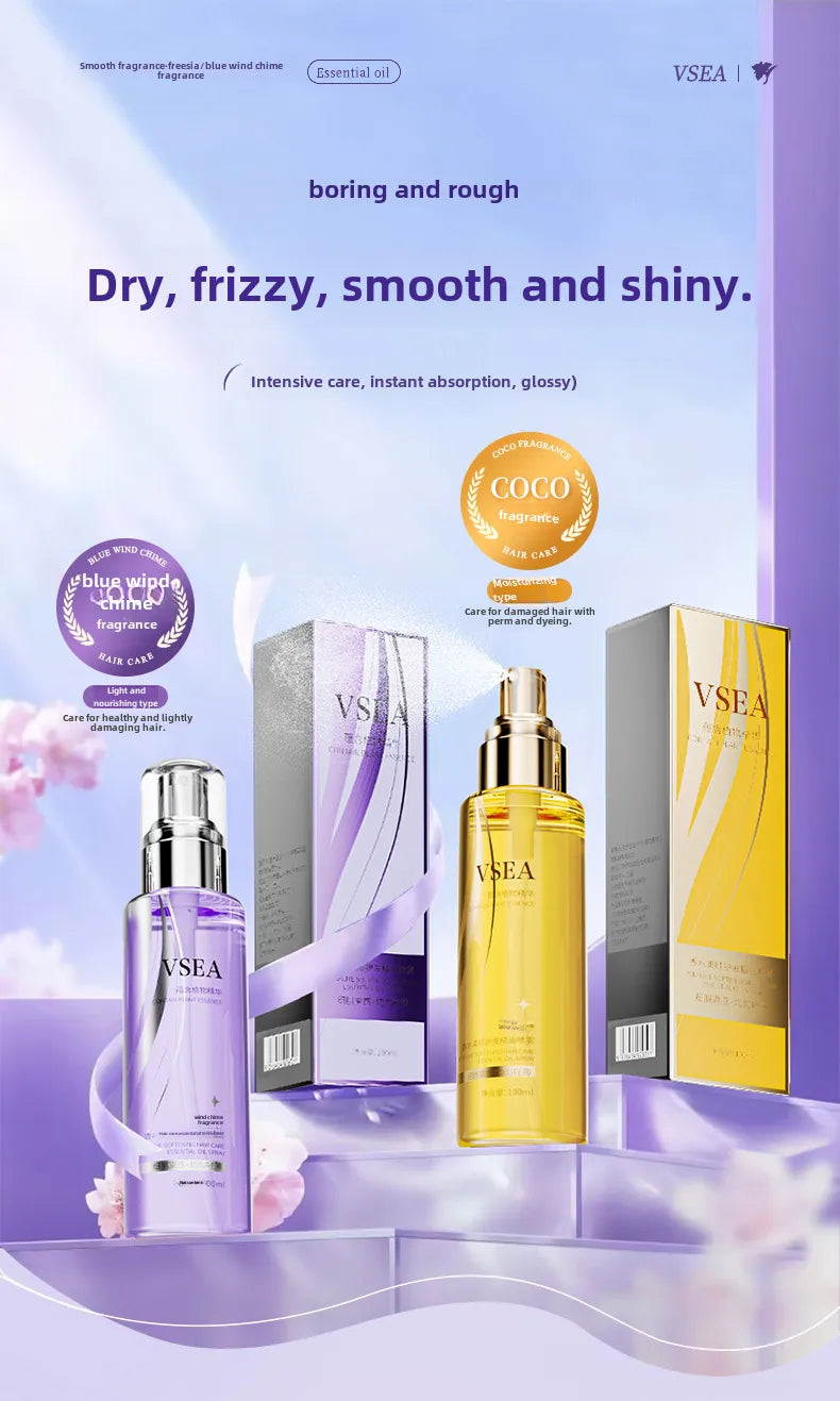 💐 Perfume Softening Hair Care Essential Oil Sprays 💐