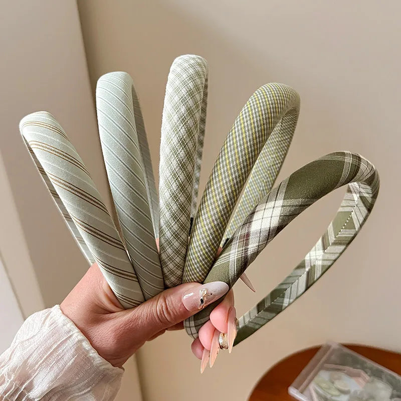 🌿👑 Green Hair Band Set 👑🌿