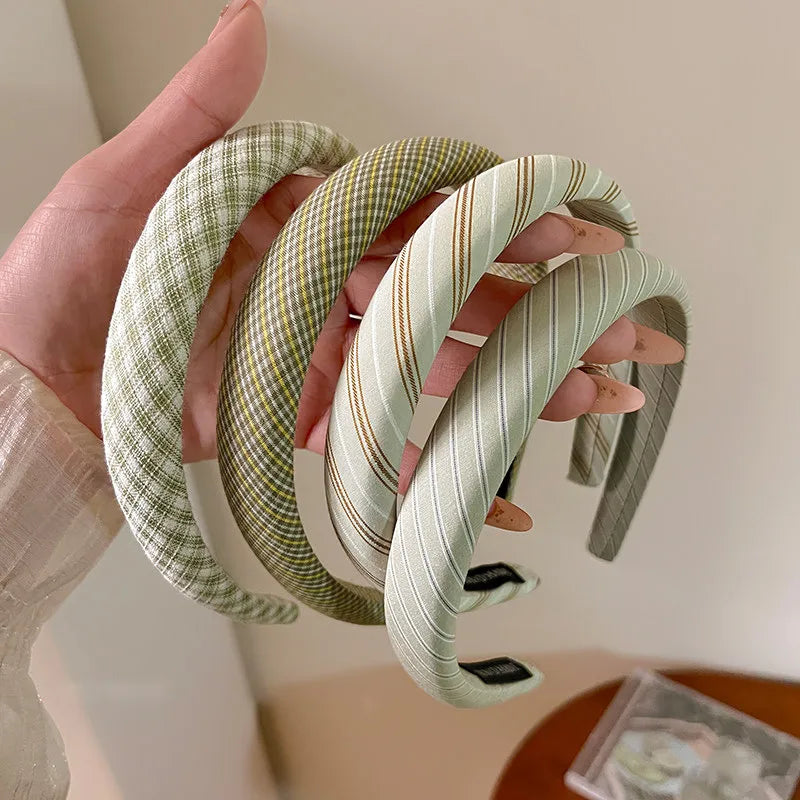 🌿👑 Green Hair Band Set 👑🌿